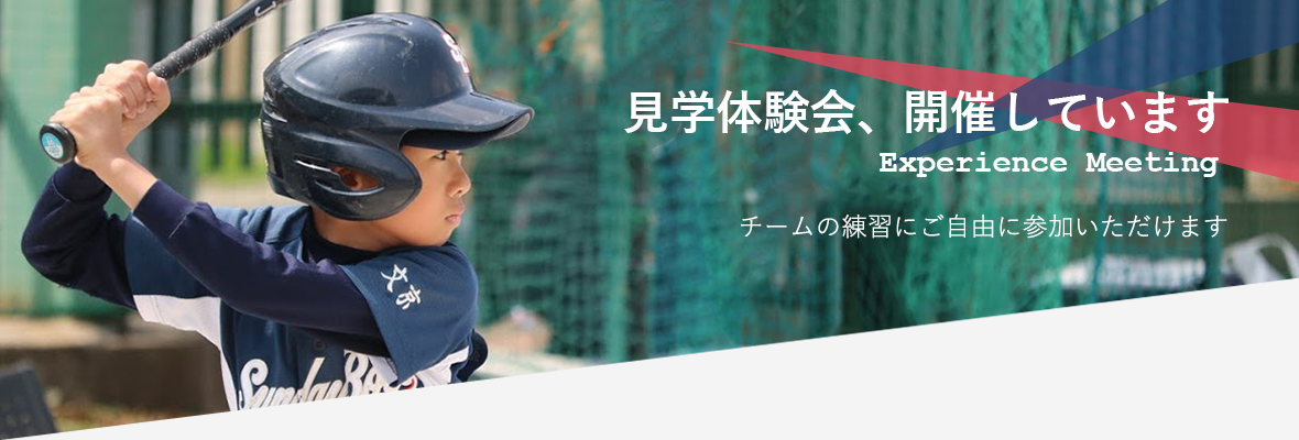 文京区立第六中学校、六義公園野球場にて体験会を開催しています